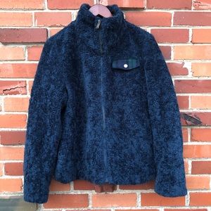 Pendleton • Navy teddy sherpa jacket • Size small